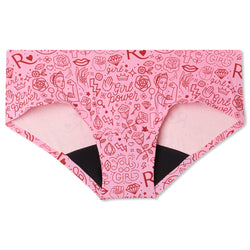 Buy Love Knot (SET OF 2) Leak-Proof Menstrual Panties (Black and Pink) in  Black Pink 2024 Online
